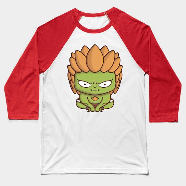 BLANKA STREET FIGHTER Baseball T-Shirt by PNKid